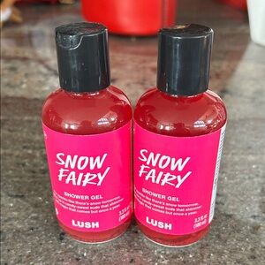 LUSH Snow Fairy Shower Gel 2 bottles